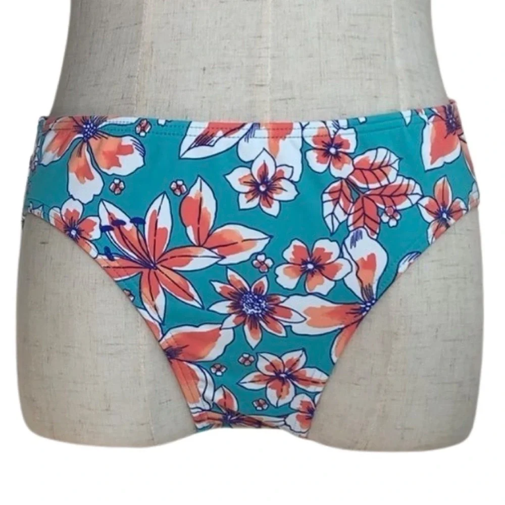 Lands End Mid Waist Bikini Bottoms - Picture 3 of 16